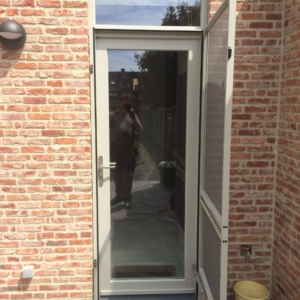 Achterdeur met bovenlicht