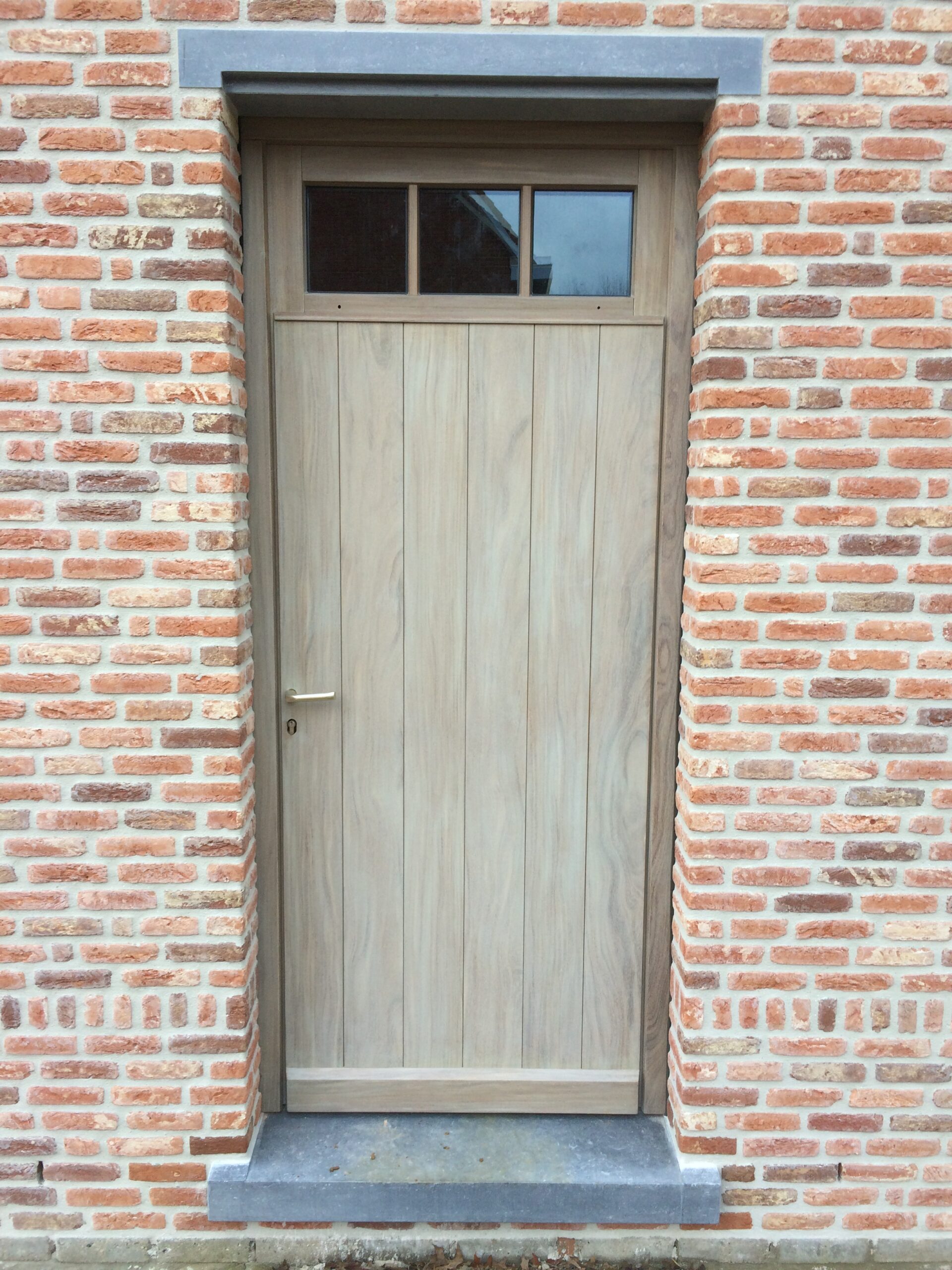 054 - Achterdeur in afrormosia